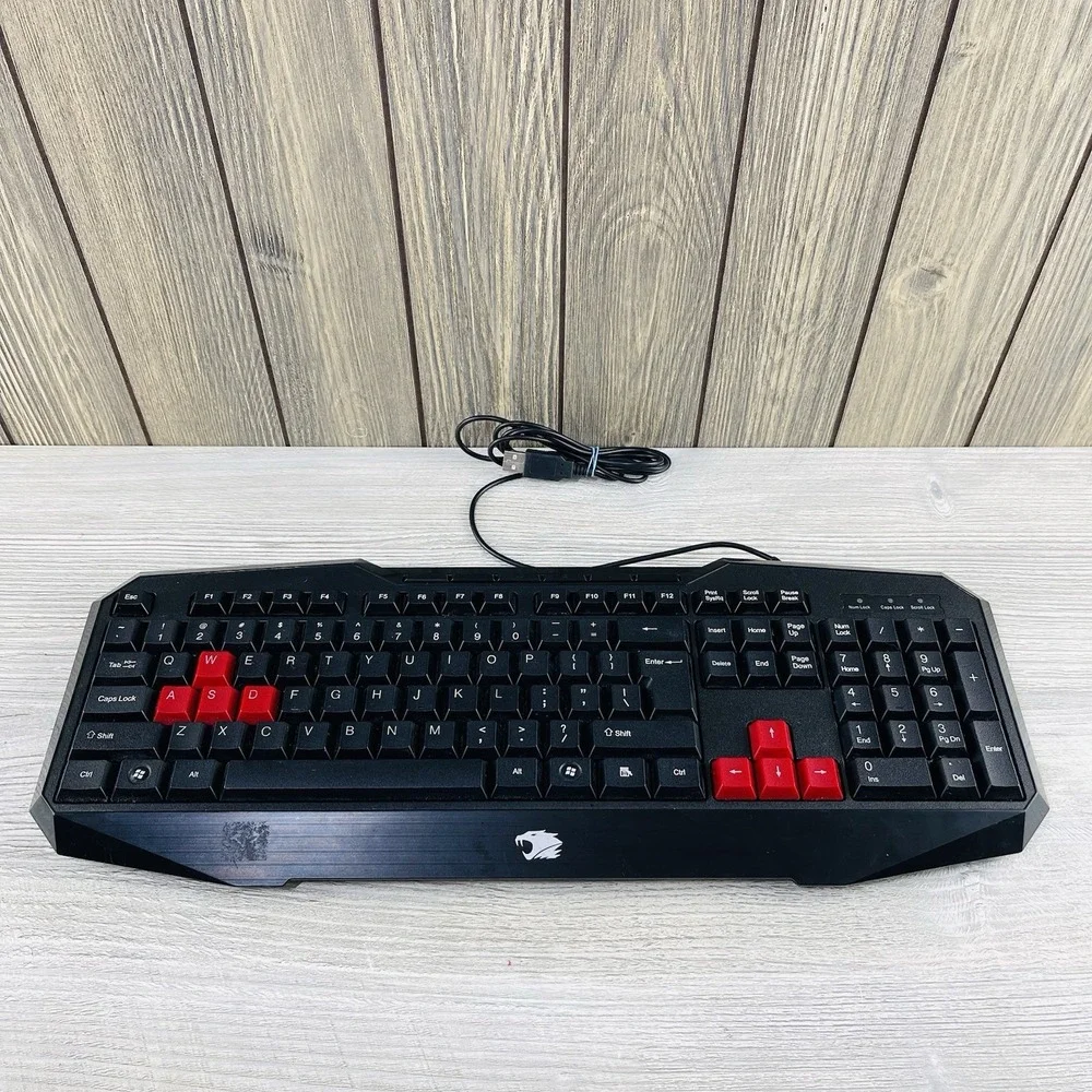 iBuyPower Model 70117IB Wired USB Keyboard Tested